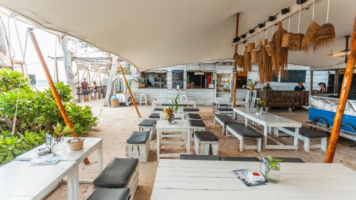 Sansibar: Übersicht Bar- und Restaurantbereich Sansibar: Übersicht Bar- und Restaurantbereich