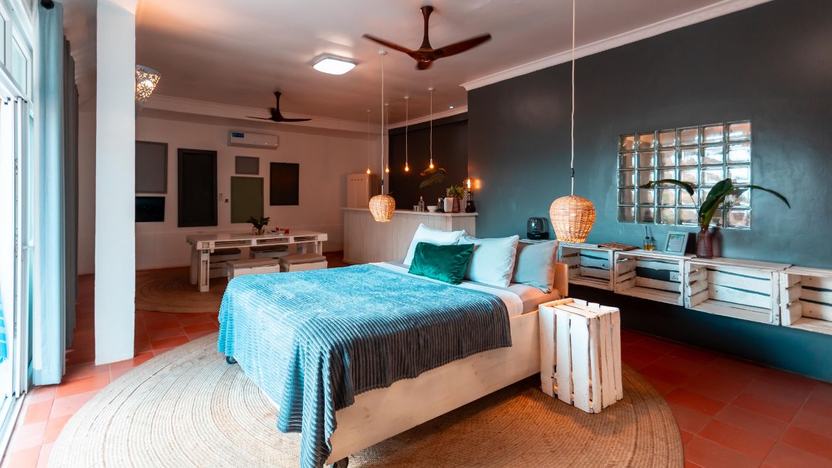 Übersicht Loft des Surfhotels Übersicht Loft des Surfhotels