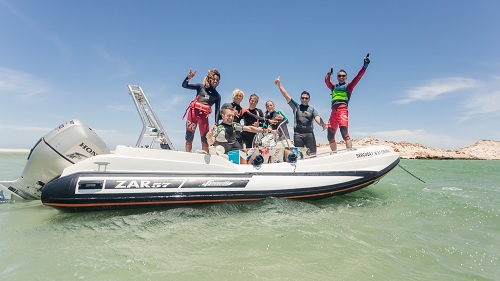 Dakhla: Unser Team vom Kite- und Surfcamp und der Station. Dakhla: Unser Team vom Kite- und Surfcamp und der Station.