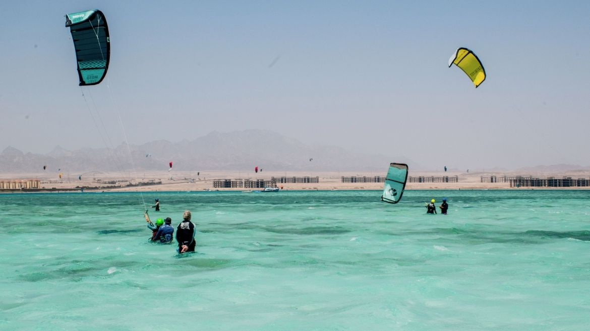 Viel Platz bietet das Revier in der Soma Bay