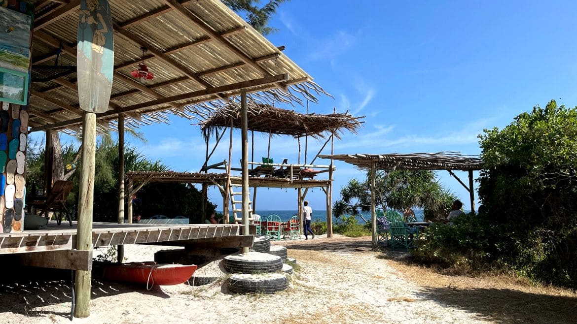 Kilifi: Nur wenige Meter bis zum Strand