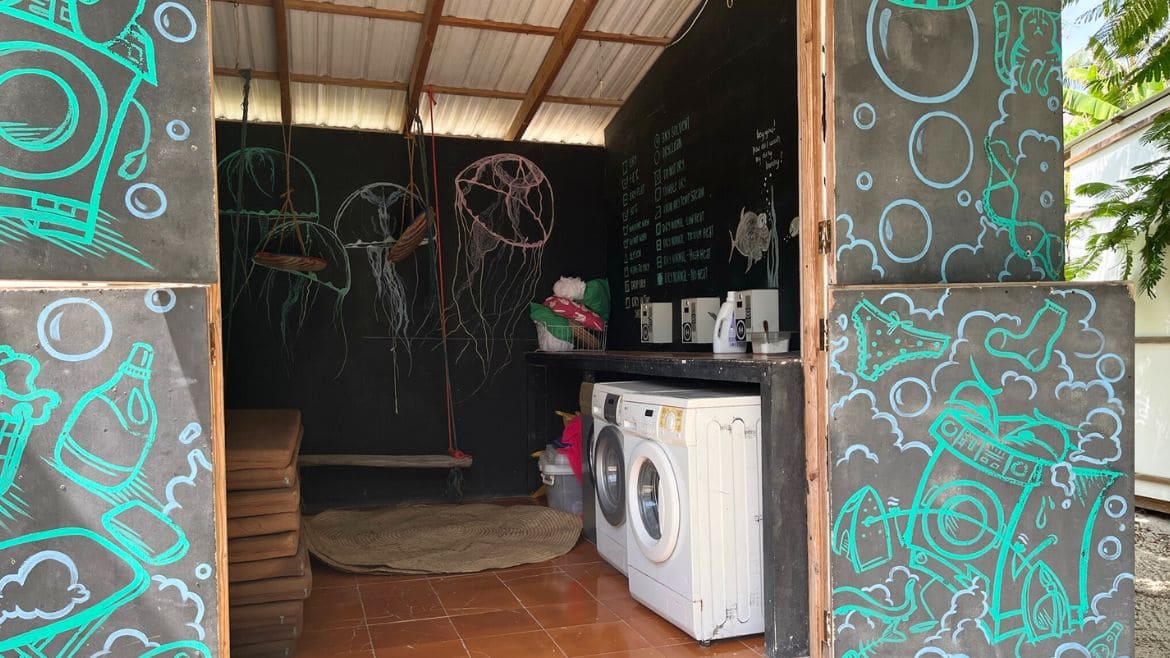 Sansibar: Waschbereich Sansibar: Waschbereich