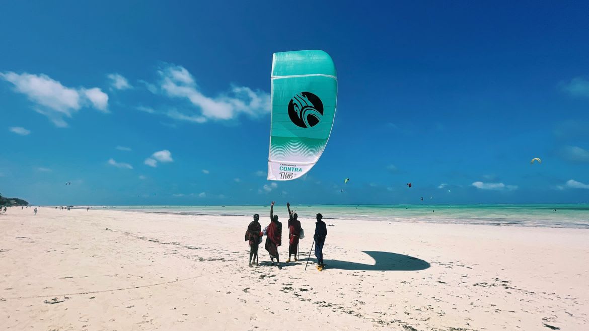 Weitläufiger Strand und unglaublich tolle Wasserfarben