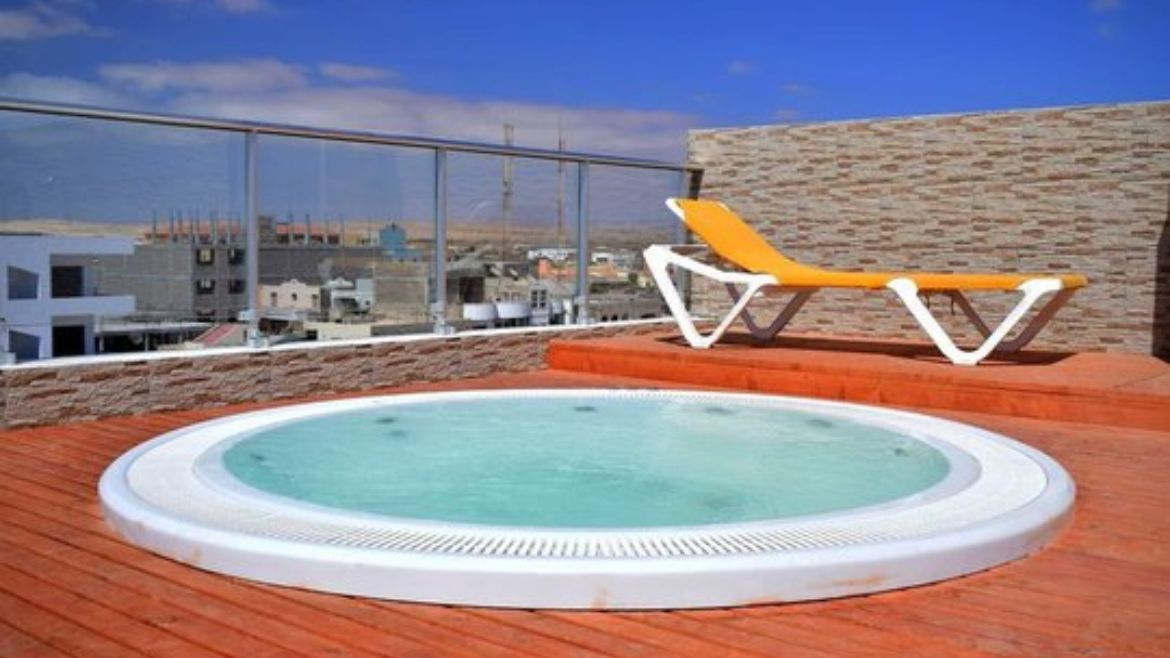 Boa Vista: Whirlpool auf der Sonnenterrasse