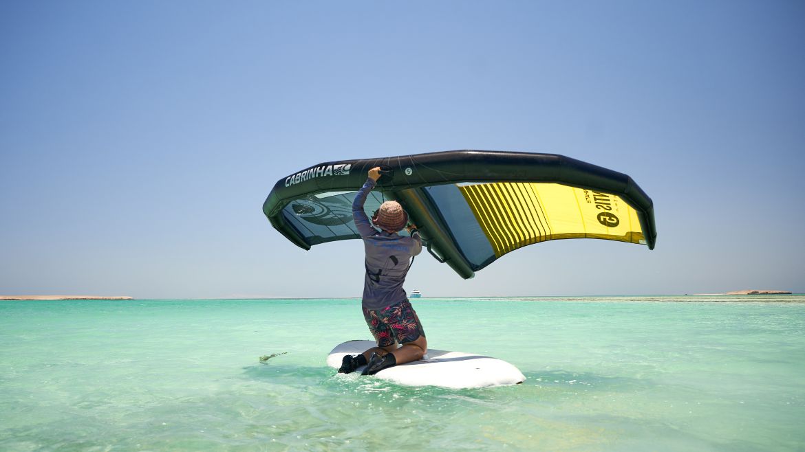 Wingfoilen in der Soma Bay und Safaga Wingfoilen in der Soma Bay und Safaga