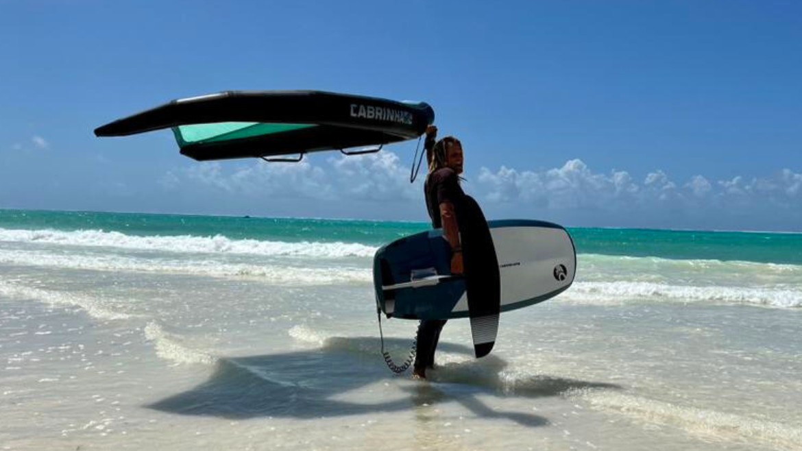 Sansibar: Wingfoilen auf Sansibar Sansibar: Wingfoilen auf Sansibar