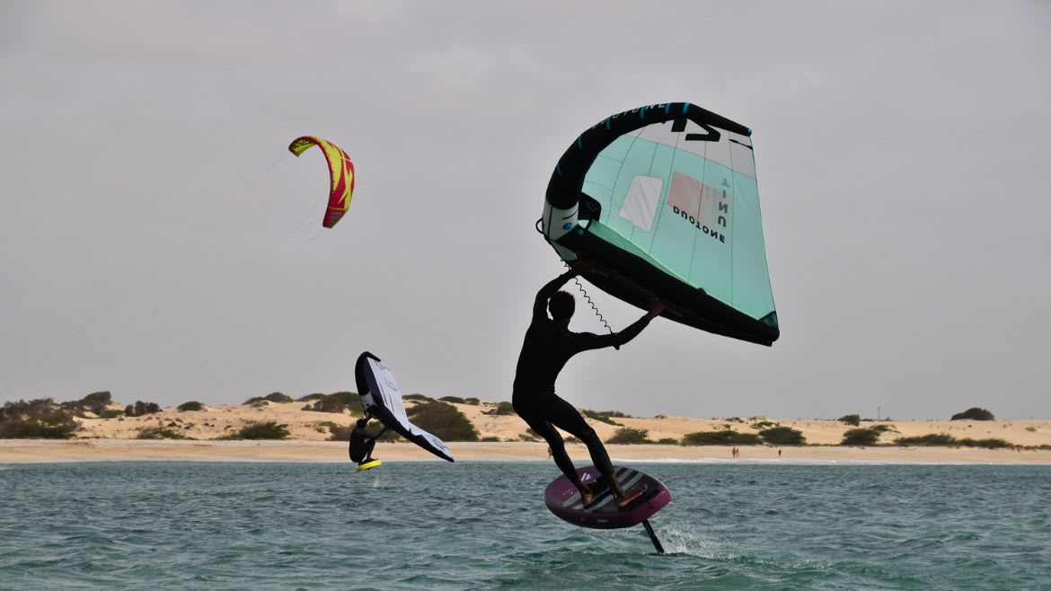 Boa Vista: Wingfoilen