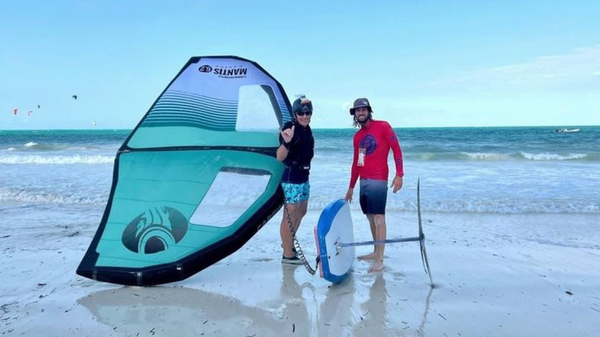 Ideale Bedingungen zum Wingen