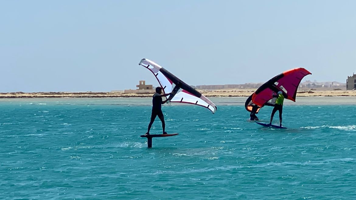 El Naaba: Wingsurfer in El Naaba El Naaba: Wingsurfer in El Naaba