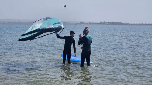 Marsala: Wingsurf-Anfängerschulung Marsala: Wingsurf-Anfängerschulung