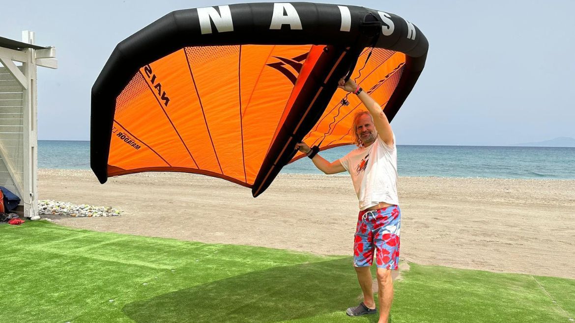 Rhodos Theologos: Wingen lernen auf Rhodos Theologos Rhodos Theologos: Wingen lernen auf Rhodos Theologos