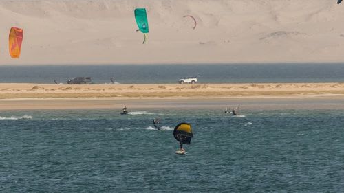 Wingsurfen: Wingsurfen in Dakhla