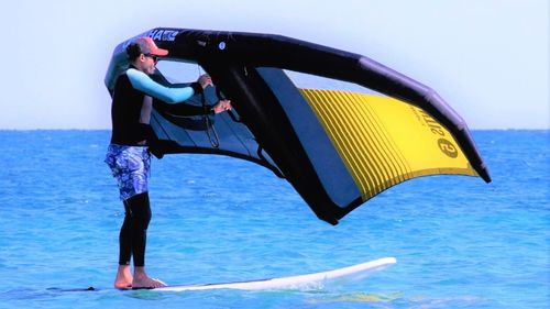 Wingsurfen: Wingsurfen in der Soma Bay Wingsurfen: Wingsurfen in der Soma Bay