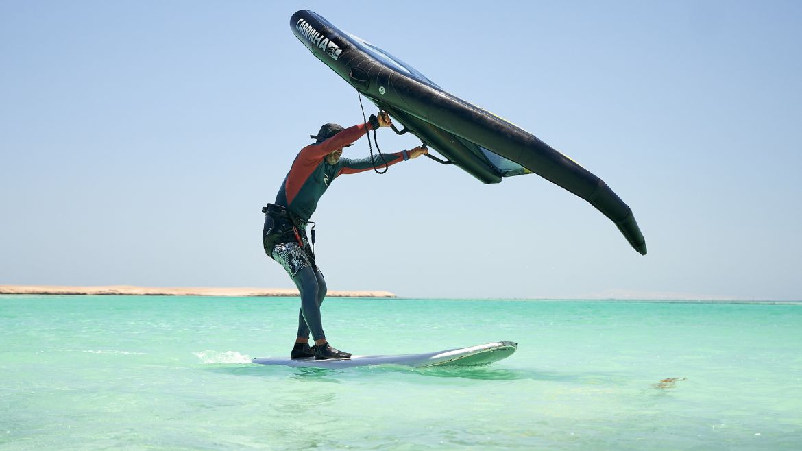 Wingen lernen und traumhafte Wasserfarben