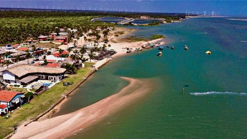 Ilha do Guajiru: Von der Unterkunft bis nach Itarema sind es nur ca. 10 Autominuten Ilha do Guajiru: Von der Unterkunft bis nach Itarema sind es nur ca. 10 Autominuten