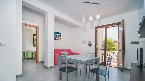 Marsala: Wohnbereich in den Surfer Appartements Marsala: Wohnbereich in den Surfer Appartements