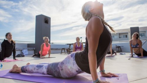 Südafrika: Yoga Südafrika: Yoga