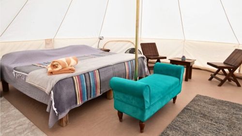 La Ventana: Übersicht Zelt