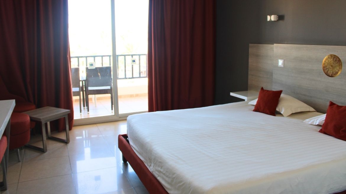 Zarzis: Standardzimmer mit Gartenblick