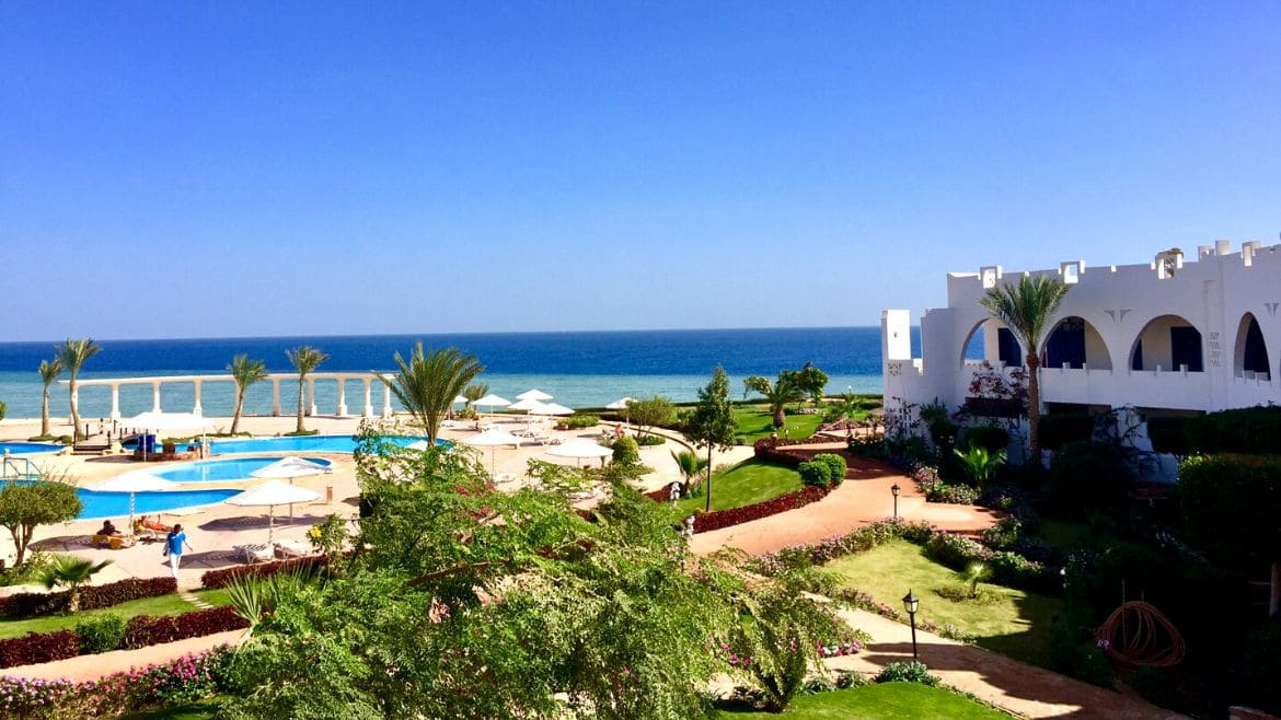 El Naaba: Zimmer mit Meerblick 