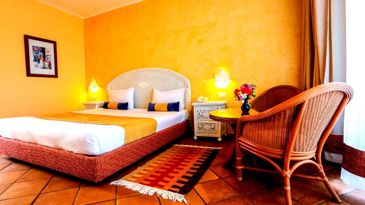 Djerba-Zarzis: Zimmeransicht im Standardzimmer des Komforhotel Zarzis Djerba-Zarzis: Zimmeransicht im Standardzimmer des Komforhotel Zarzis