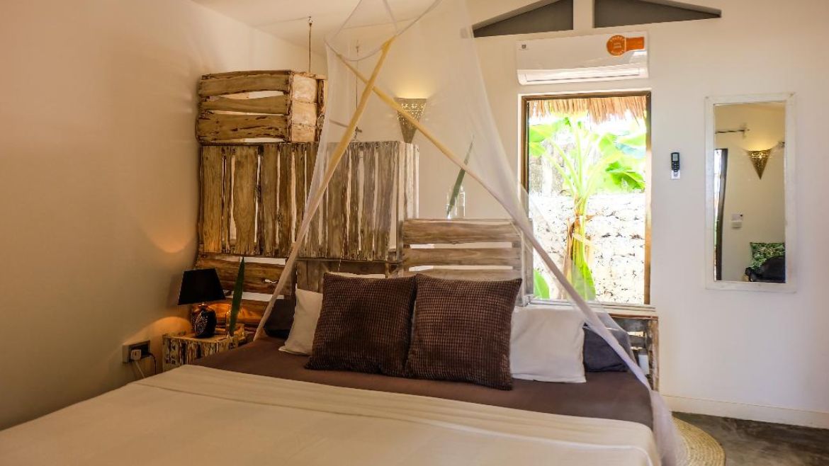 Sansibar: Zimmerübersicht der Funk Bungalows Sansibar: Zimmerübersicht der Funk Bungalows