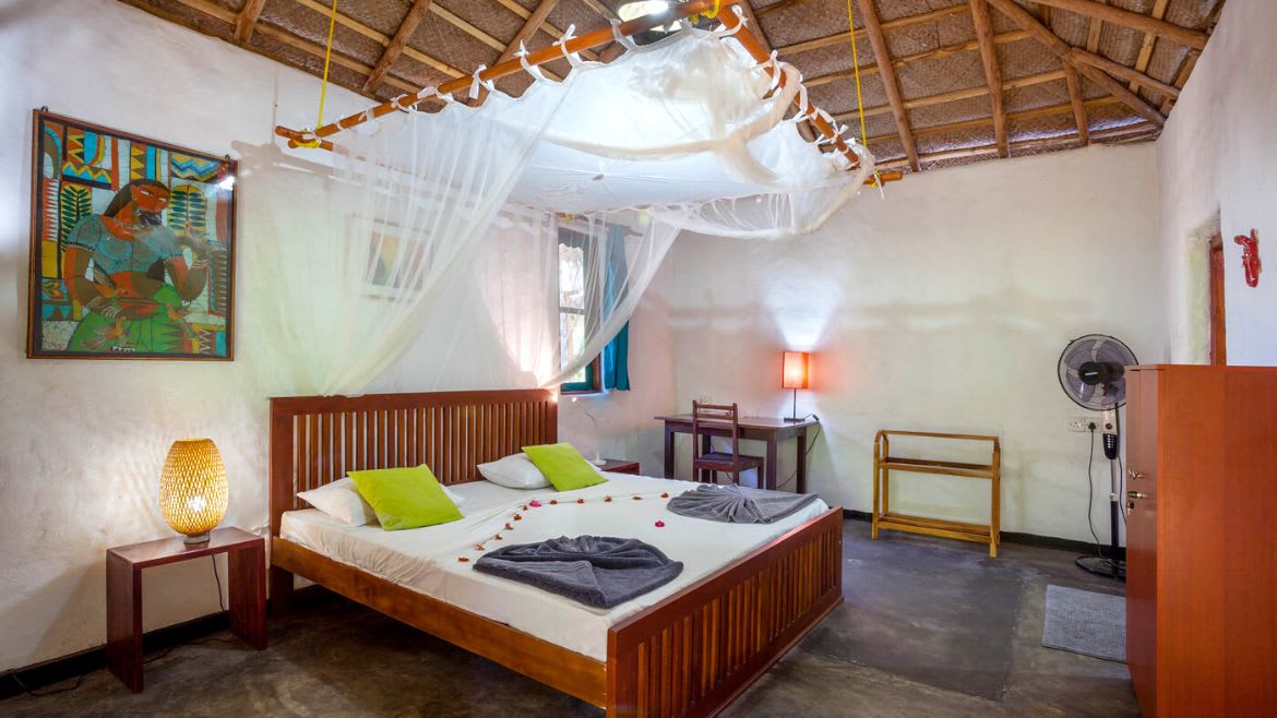 Kalpitiya: Zimmerübersicht der Cabana Kalpitiya: Zimmerübersicht der Cabana
