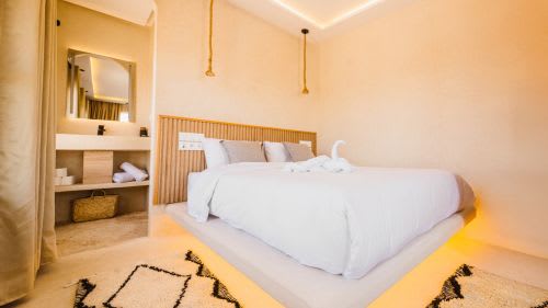 Dakhla: Zimmerübersicht Premium Bungalow Dakhla: Zimmerübersicht Premium Bungalow
