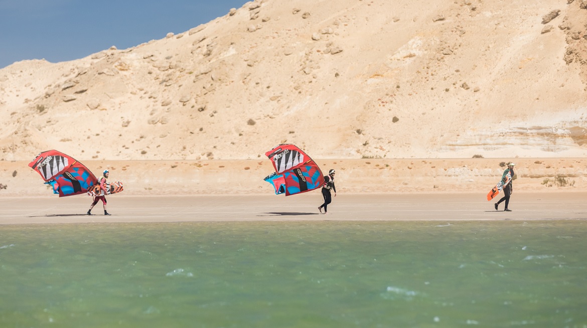 Dakhla: Kitesurfen an der Kite- und Wingsurf Station