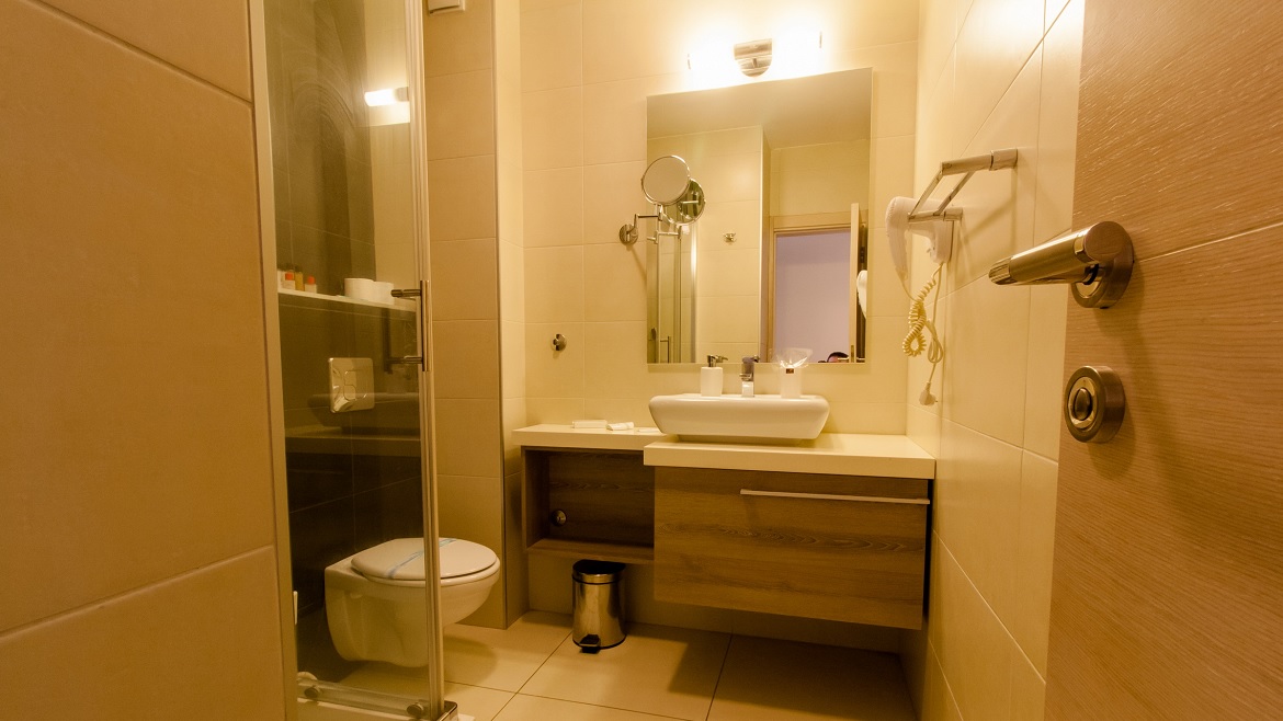 Ulcinj: Zweites Badezimmer des VIP-Appartements