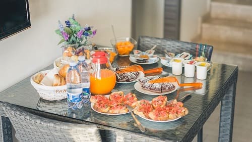 Marsala: Frühstück im Kitehaus