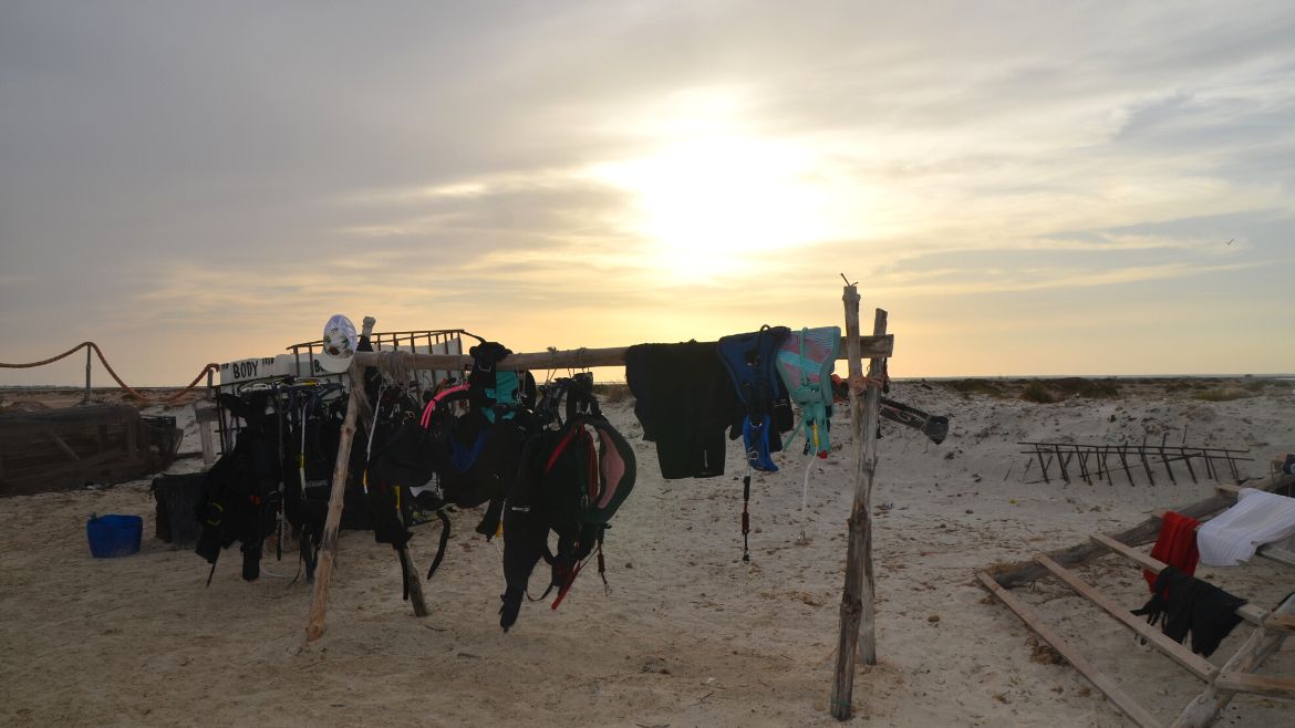 Djerba-Zarzis: Bis zum Sonnenuntergang kiten 