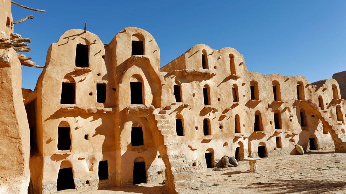 Djerba-Zarzis: Das einzigartige Höhlendorf Matmata ist bekannt aus Star Wars