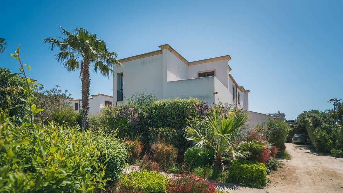 Marsala: Außenansicht der Surfer Appartements Marsala: Außenansicht der Surfer Appartements