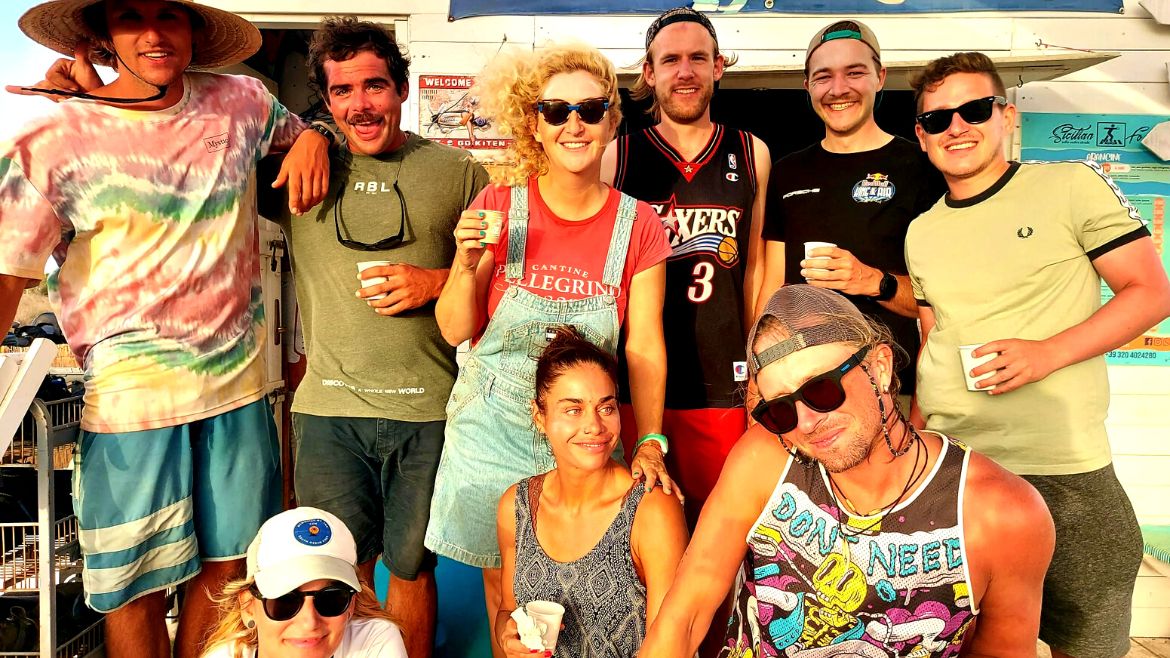 Marsala: Das Team der Kite- und Windsurf Station