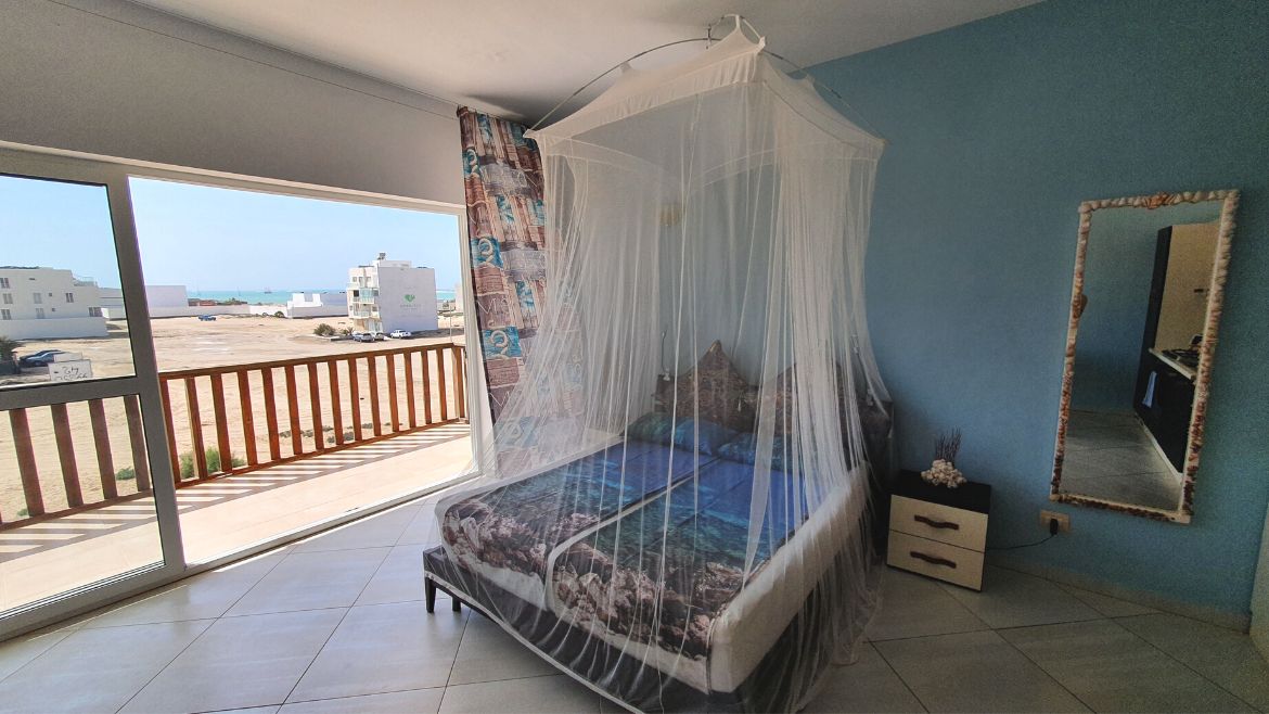 Boa Vista: Schlafbereich mit Meerblick