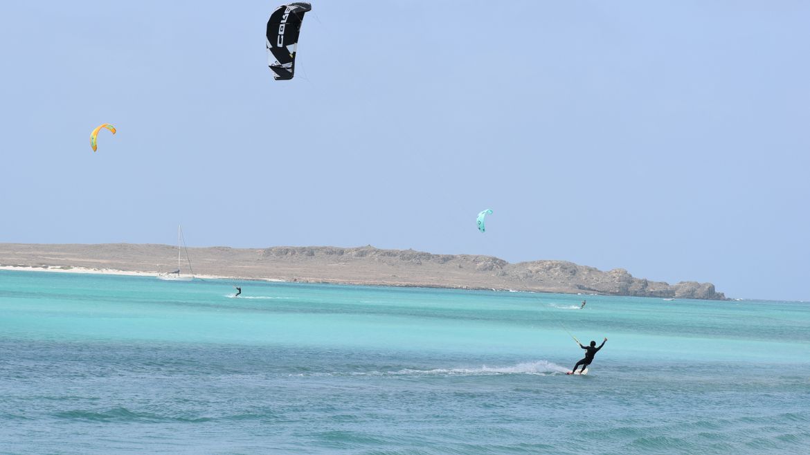 Boa Vista: Entspanntes cruisen an der Kite- und Wing/Windsurf Station