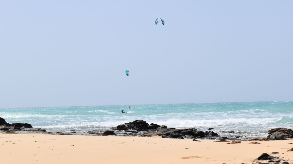Boa Vista: Kitesurfen auf Boa Vista