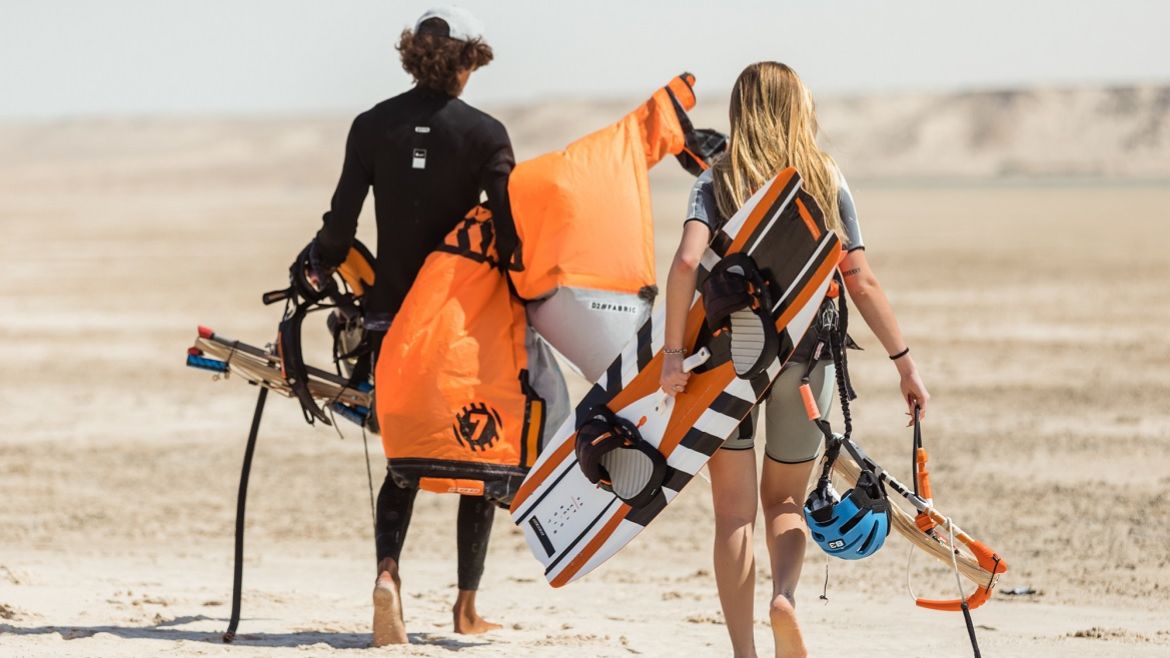 Dakhla: Auf geht es zur Schulung an der Kite- und Wingsurf Station 