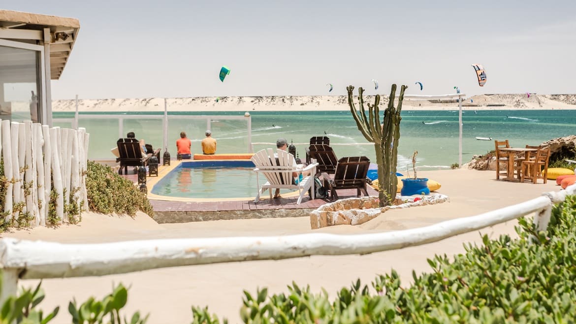 Dakhla: Blick auf die Lagune Dakhla: Blick auf die Lagune
