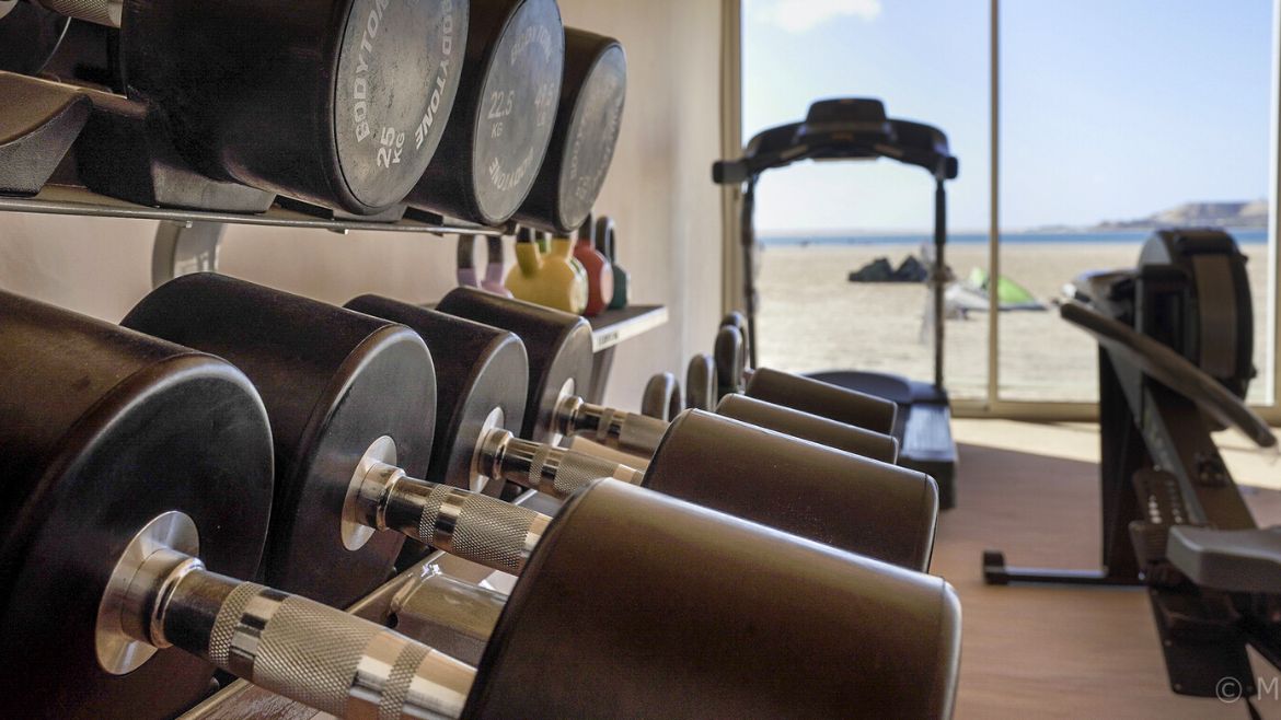 Dakhla: Im Surfhotel kannst Du Dich auch anders sportlich betätigen Dakhla: Im Surfhotel kannst Du Dich auch anders sportlich betätigen