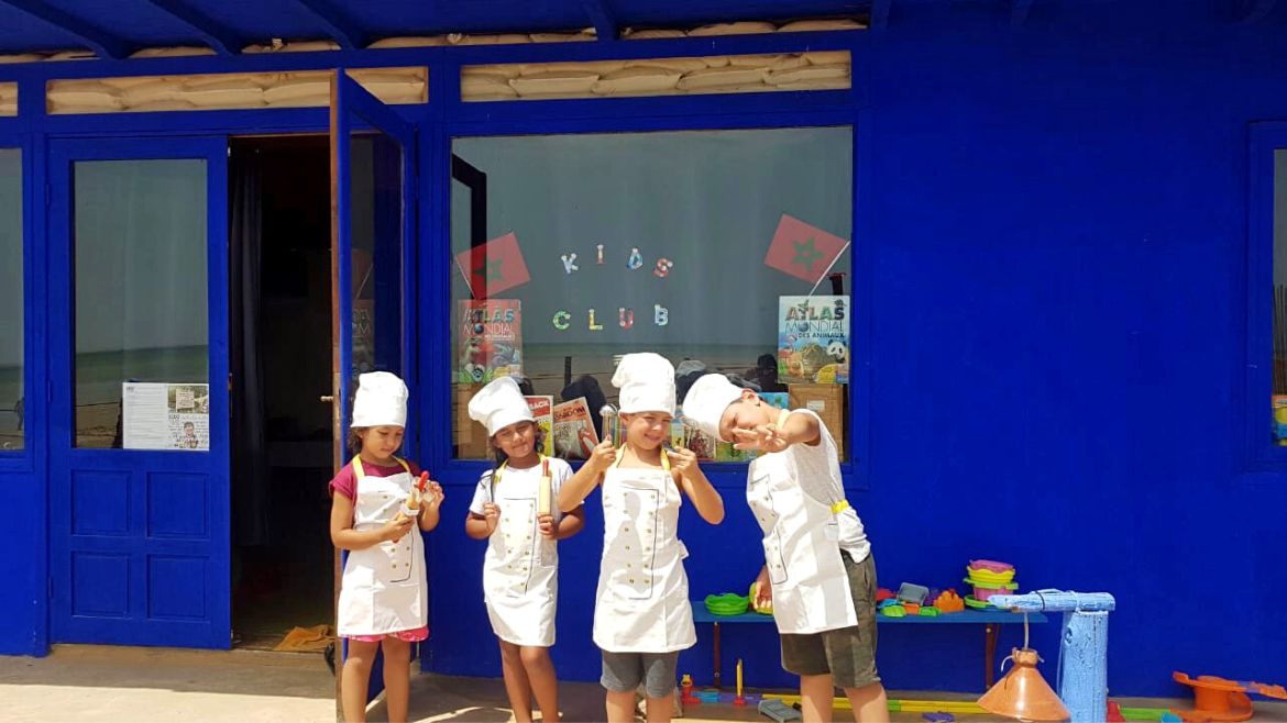 Dakhla: Kids Club im Surfhotel