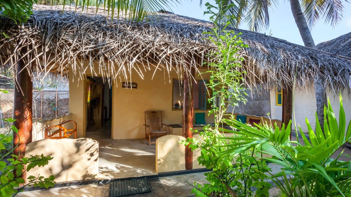 Kalpitiya: Außenansicht der Familien Cabana Kalpitiya: Außenansicht der Familien Cabana
