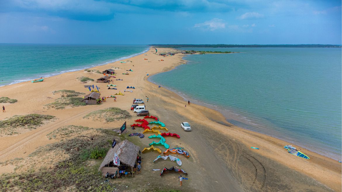 Kalpitiya: Sandbank von Kalpitiya