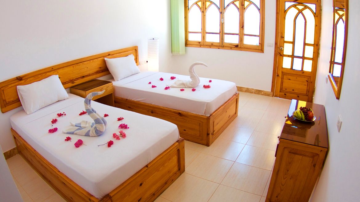 Soma Bay: Innenbereich der Strand Bungalows Soma Bay: Innenbereich der Strand Bungalows