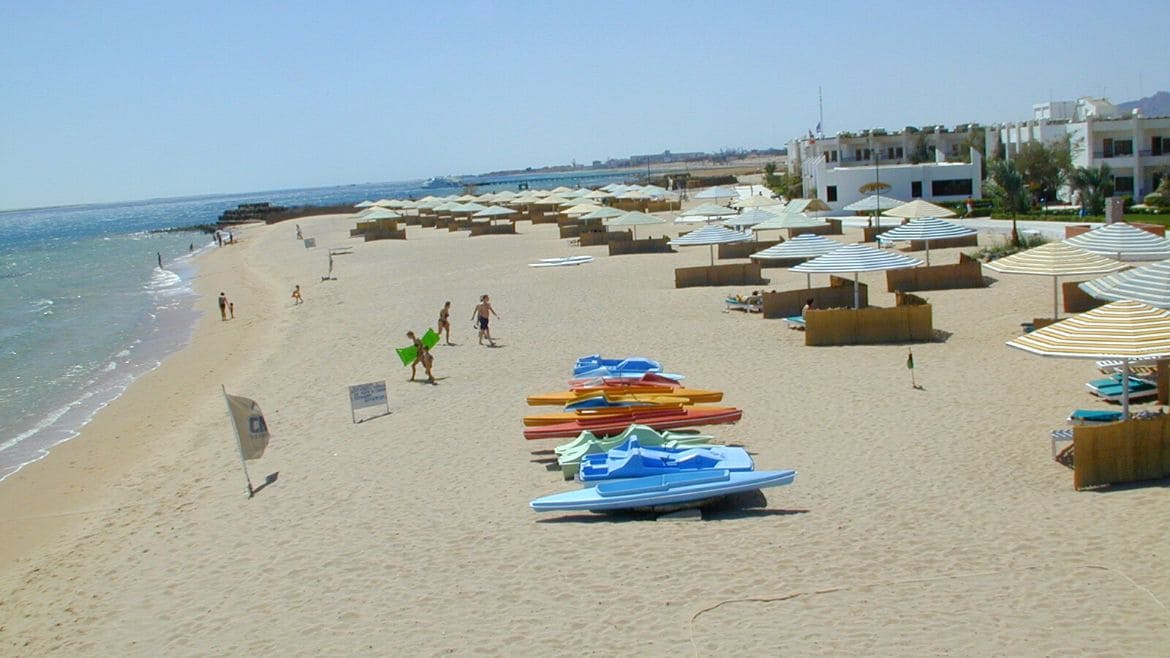 Soma Bay: Strand des Komforthotels