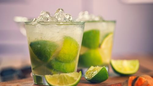 Kapverden: Caipirinha Cocktail