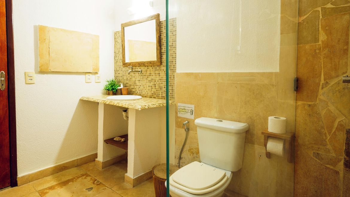 Ilha do Guajiru: Badezimmer im Superior Zimmer
