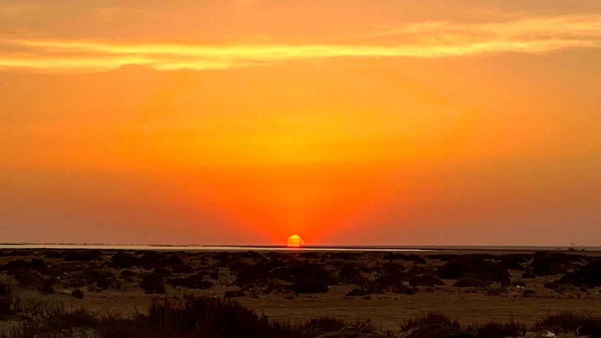 Djerba-Zarzis: Sonnenuntergang an der Kitesurf Station