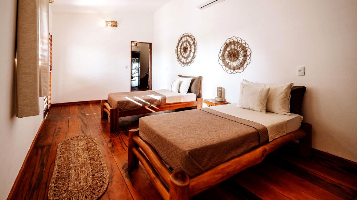 Ilha do Guajiru: Die Deluxe Family Zimmer verfügen über zwei Schlafbereiche Ilha do Guajiru: Die Deluxe Family Zimmer verfügen über zwei Schlafbereiche